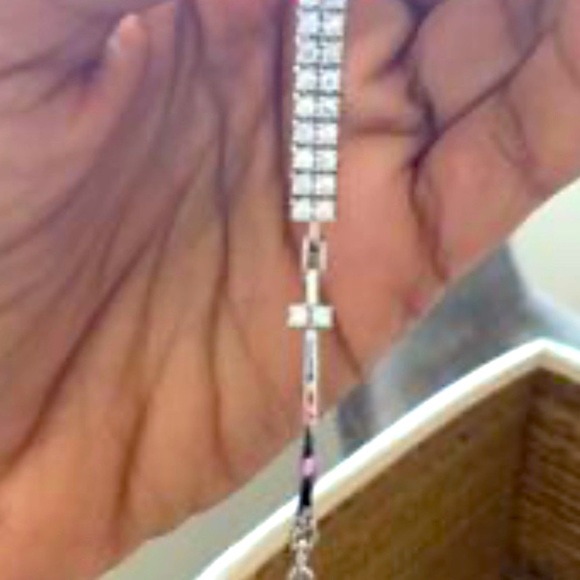 18k white gold Diamond bracelet - Picture 3 of 10